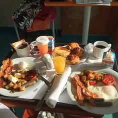 Breakfast in bed