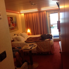 Carnival Glory balcony room