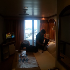View from entry door to Balcony