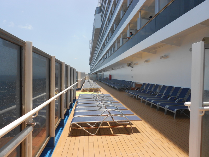 Photo of Carnival Breeze Cruise on May 10, 2014 - Promenade Deck