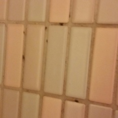 tile in bathroom