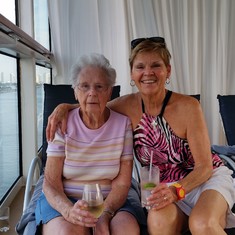 92 yr old mom, never too old to cruise
