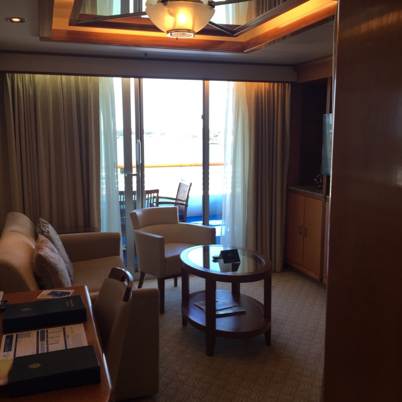 Penthouse Suite, Cabin Category W1, Sun Princess