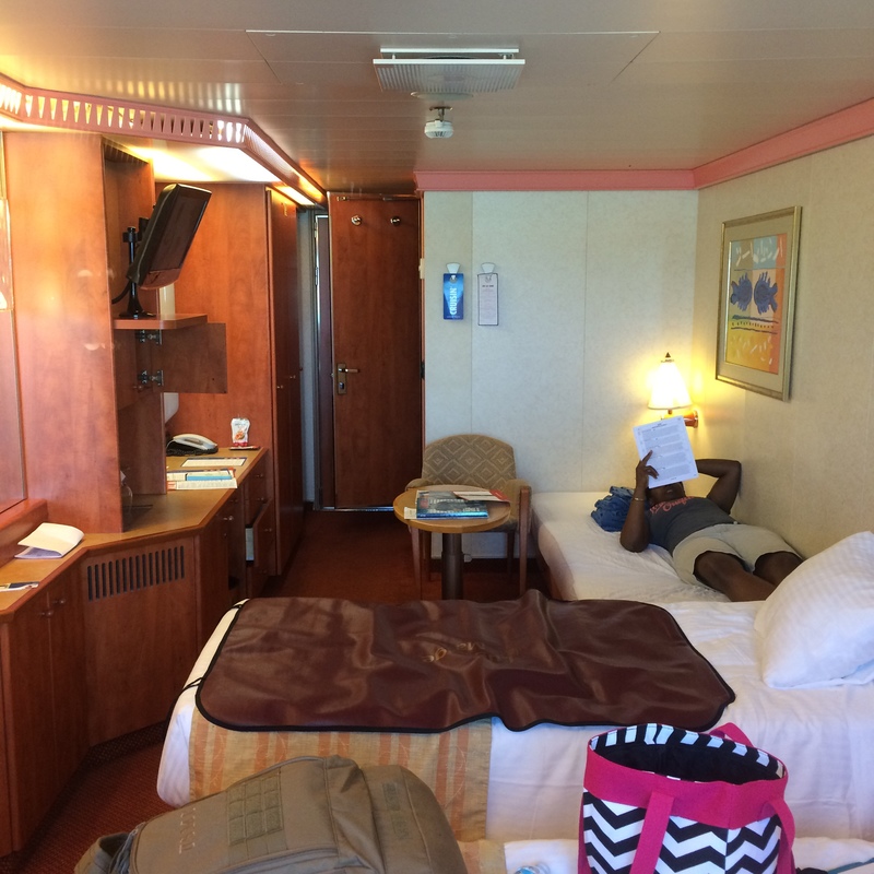 Oceanview Cabin 1355 on Carnival Glory, Category 6B