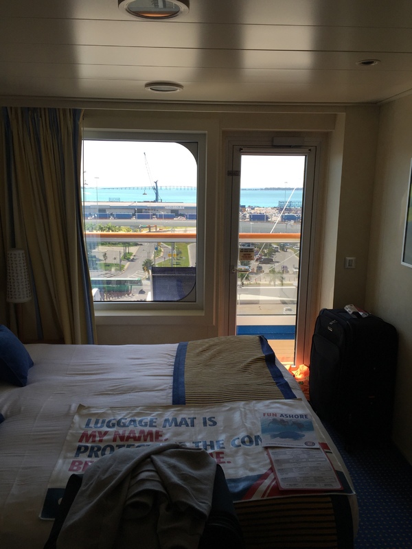 Balcony Cabin 8358 on Carnival Breeze, Category 8D