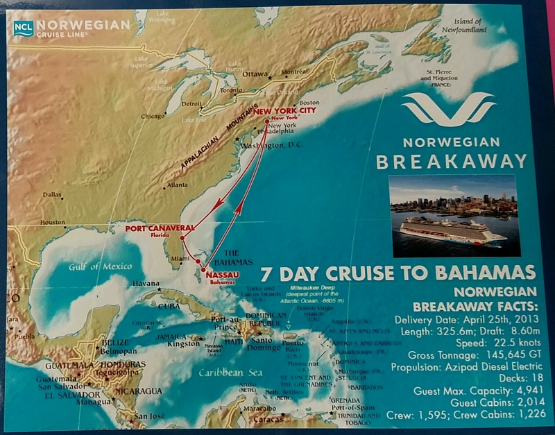 current position of norwegian breakaway