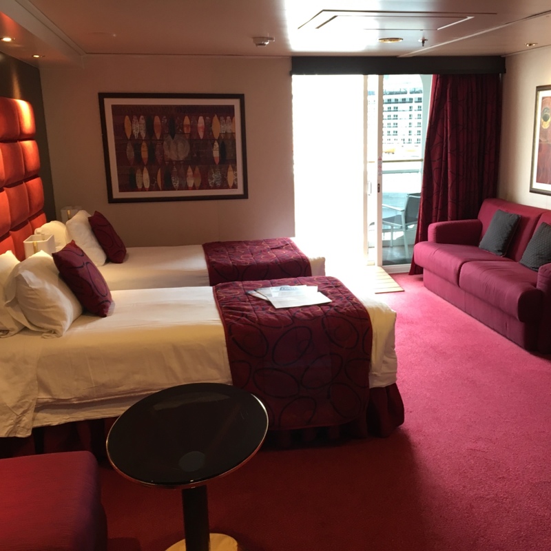 Balcony Cabin 10143 on MSC Fantasia, Category BW