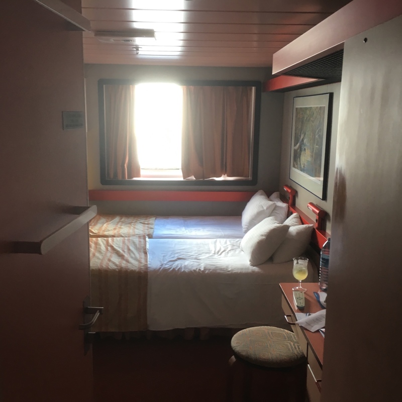 Oceanview Stateroom, Cabin Category 6C, Carnival Paradise