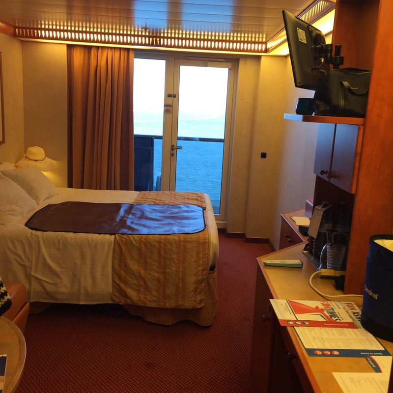 Balcony Cabin 7188 On Carnival Miracle, Category 8k