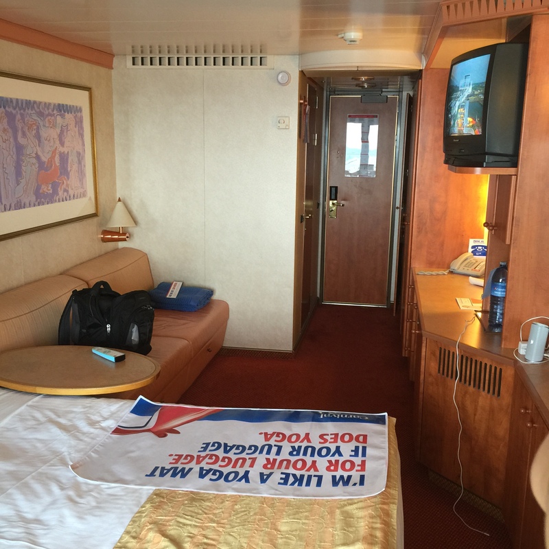 Extended Balcony Stateroom, Cabin Category 8K, Carnival Legend