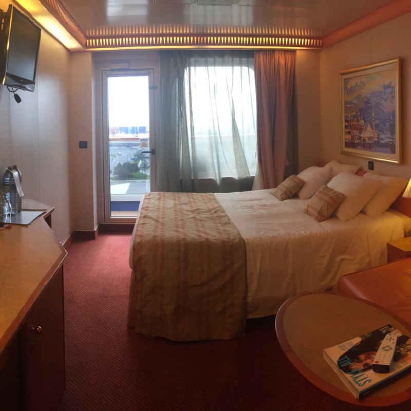 Balcony Cabin 6467 on Carnival Splendor, Category 8A