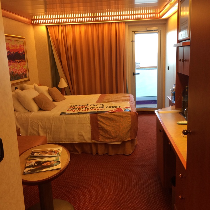 Balcony Cabin 7406 on Carnival Freedom, Category 8B