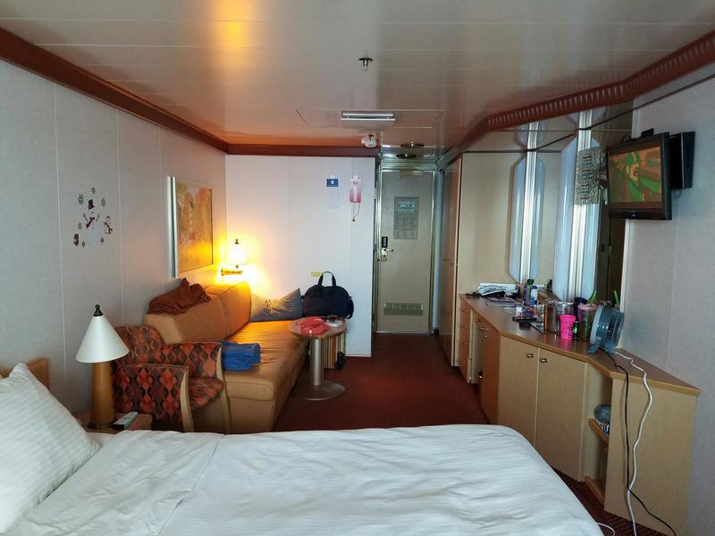 Oceanview Cabin 1209 on Carnival Dream, Category 6A