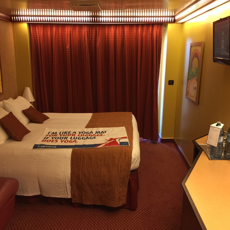 Balcony Cabin 12201 on Carnival Dream, Category 89