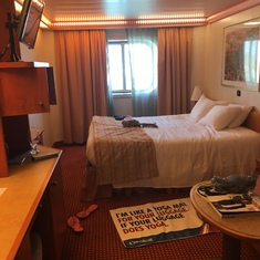 Oceanview Cabin 2431 On Carnival Valor Category 6b