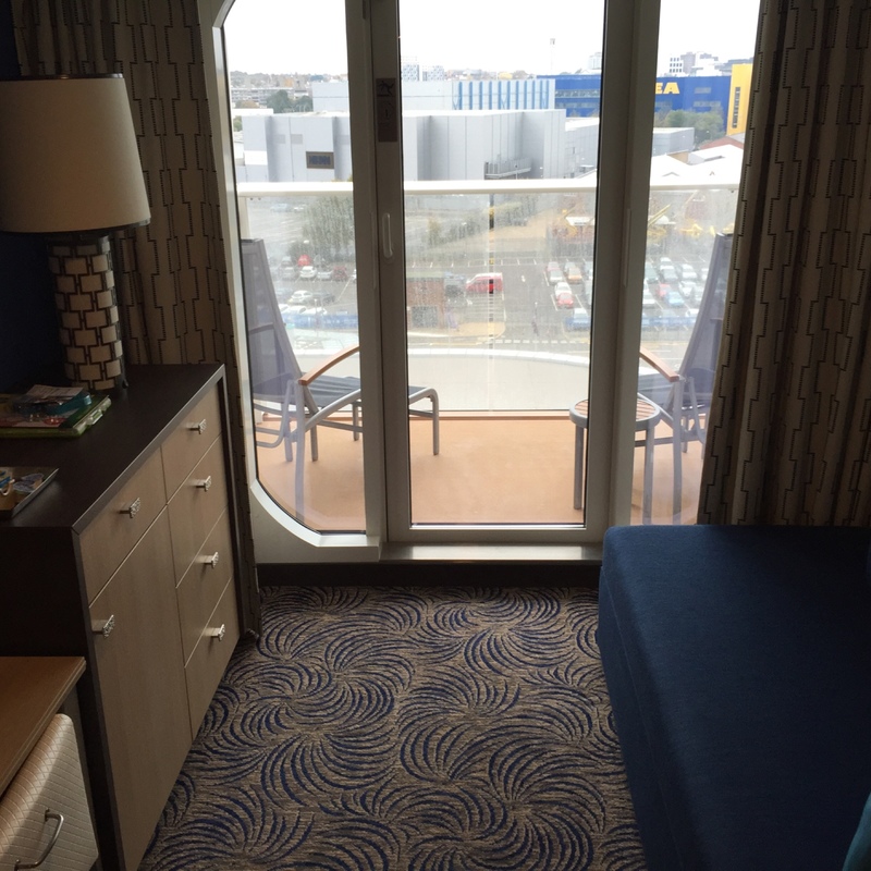 Balcony Cabin 10582 on Anthem of the Seas, Category D3