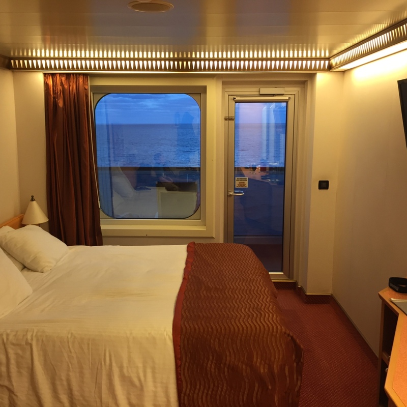 Balcony Cabin 7436 On Carnival Magic, Category 8b