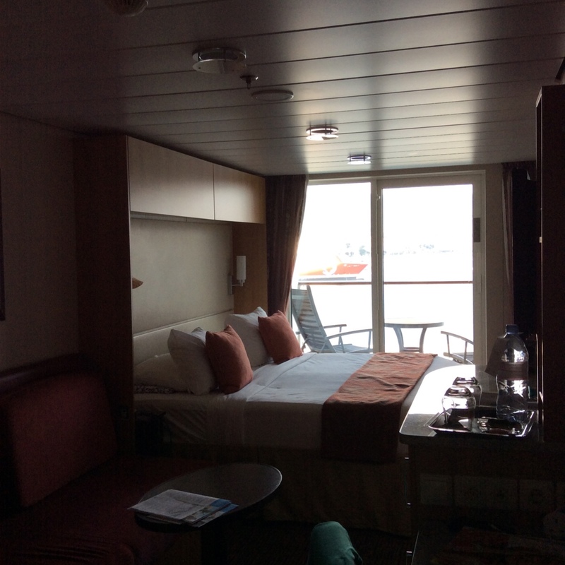 Balcony Cabin 8297 on Celebrity Silhouette, Category 1C