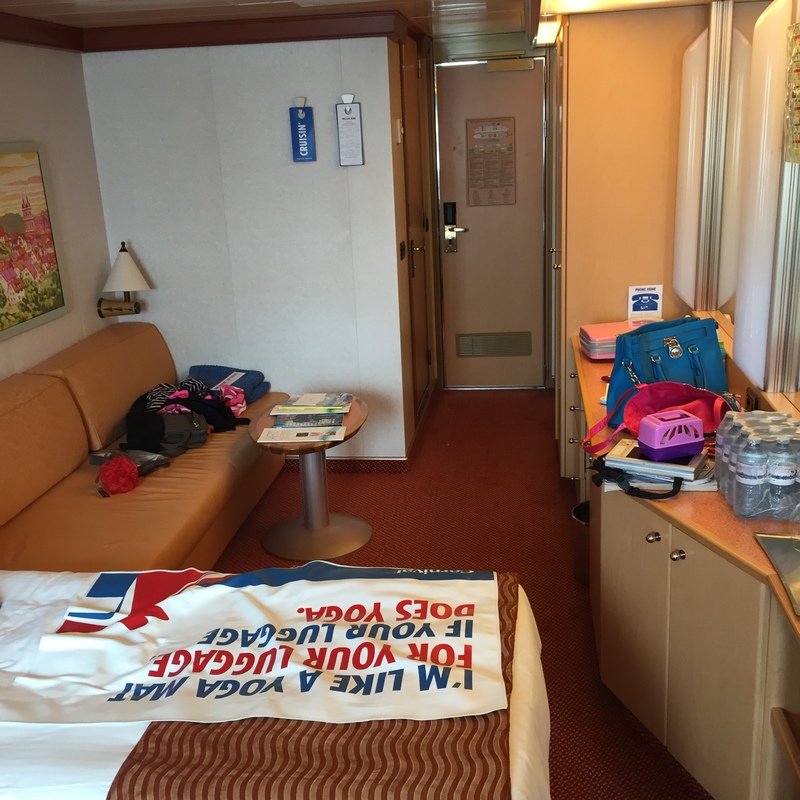 Balcony Cabin 2340 on Carnival Dream, Category 7C