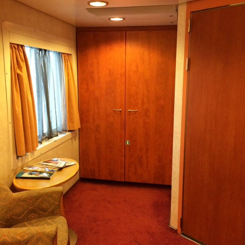 Inside Cabin 4207 on Carnival Pride, Category 4K