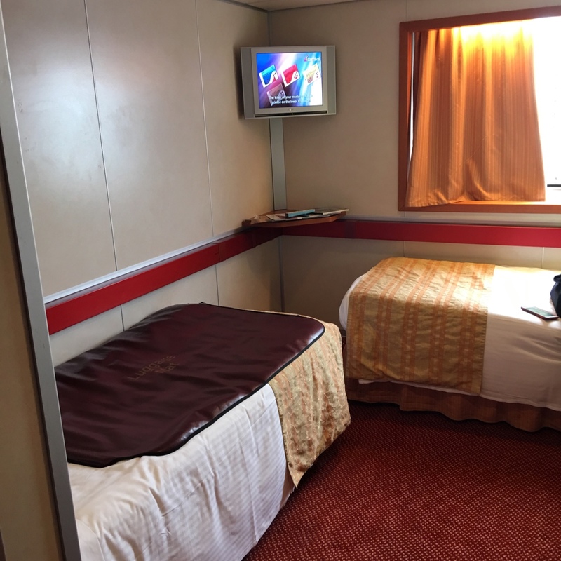 Oceanview Cabin U62 on Carnival Fascination, Category 6D