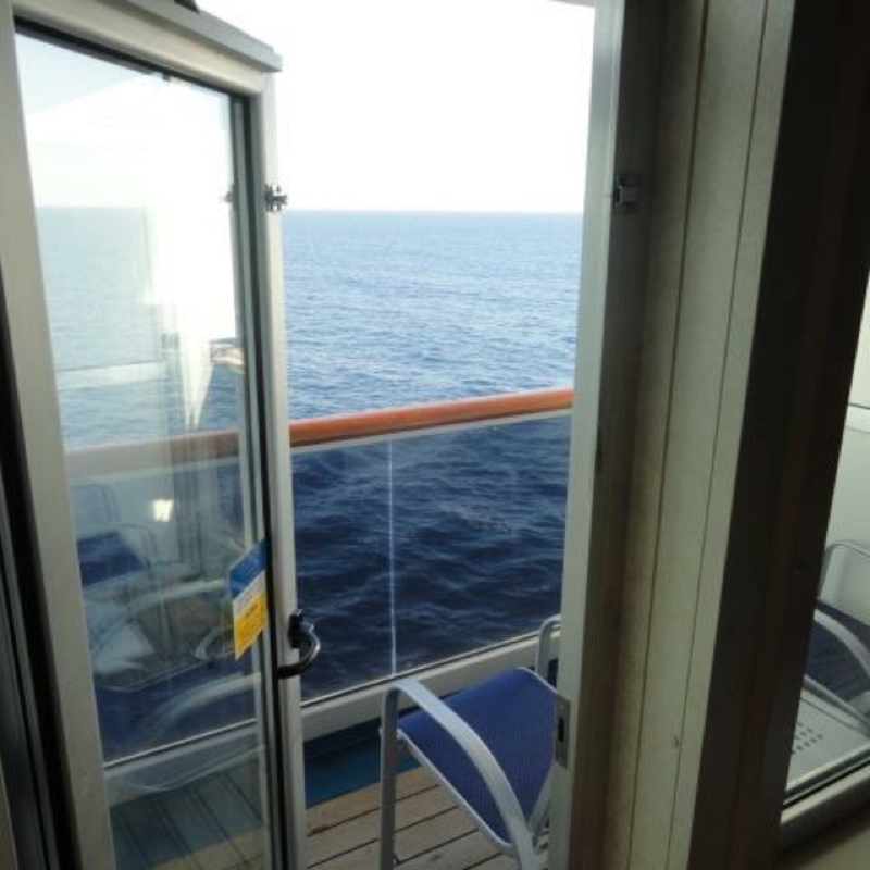 Balcony Cabin 6449 on Carnival Valor, Category 8A