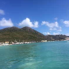 View from our balcony.