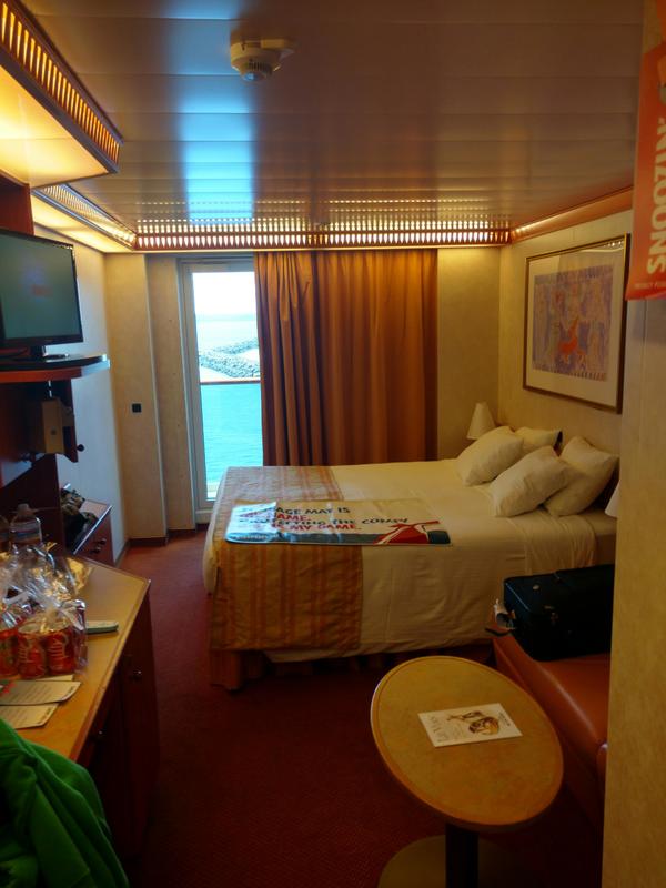 Balcony Cabin 5206 on Carnival Legend, Category 8C