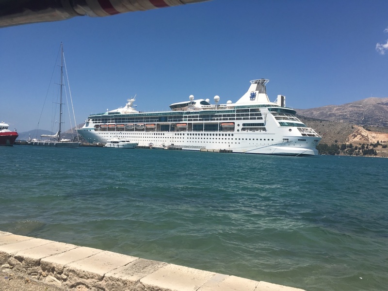cruise port in argostoli