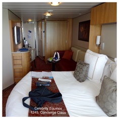 Balcony Cabin 1245 on Celebrity Equinox, Category CZ