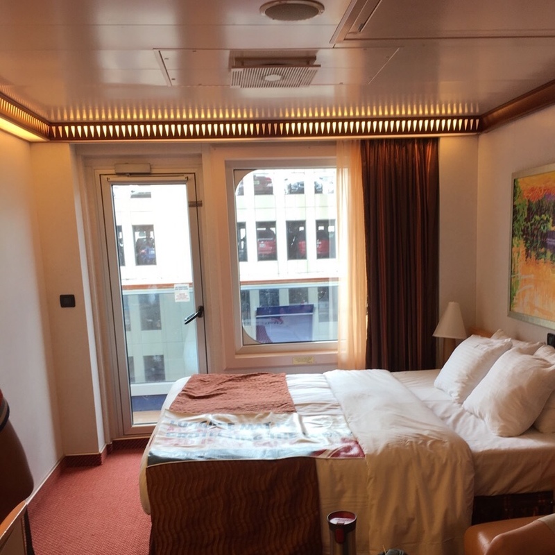 Balcony Cabin 6215 on Carnival Dream, Category 8A