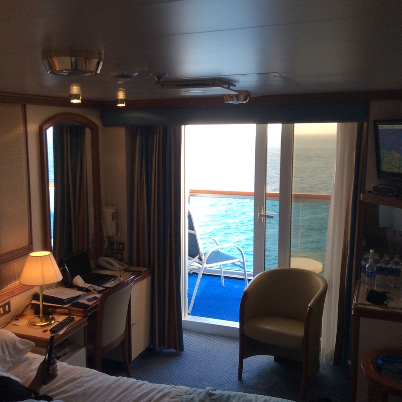 Balcony Stateroom, Cabin Category Bd, Ruby Princess