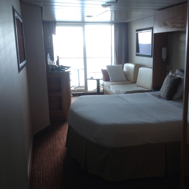 Balcony Cabin 7140 on Celebrity Solstice, Category 2B