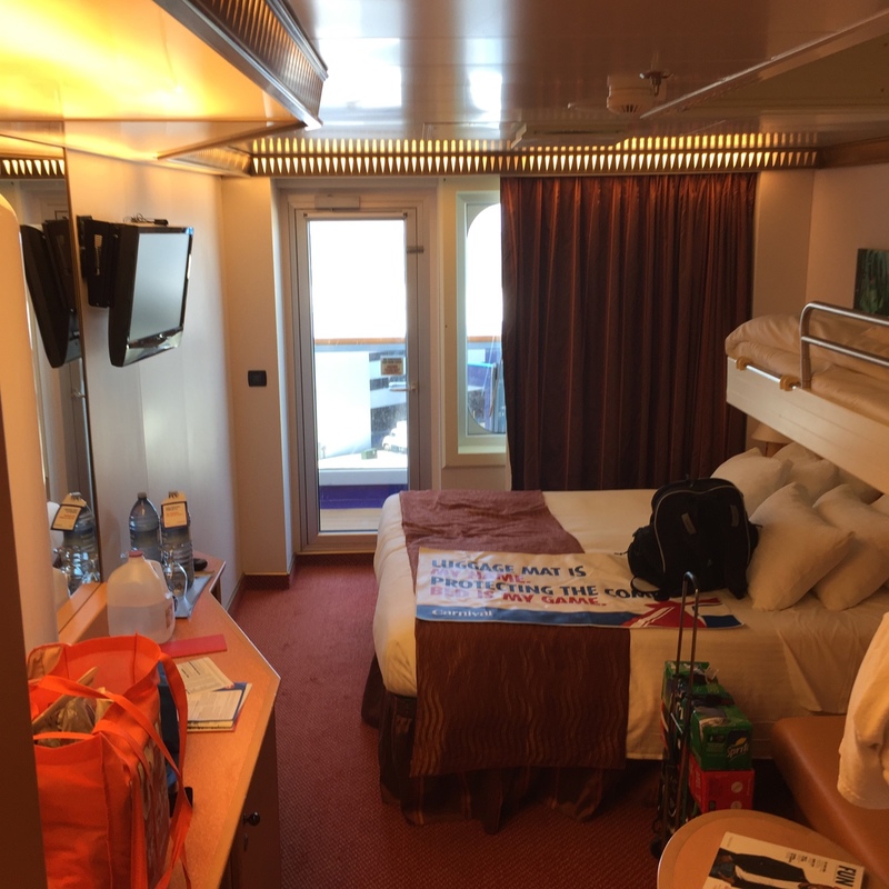 Balcony Cabin 8212 on Carnival Magic, Category 8C