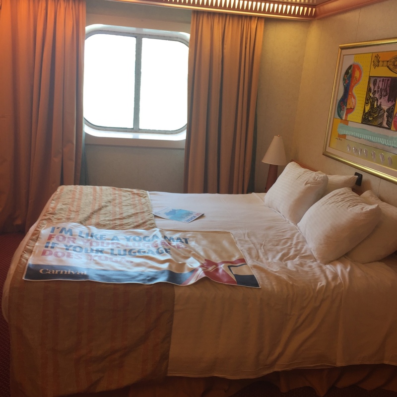 Oceanview Cabin 1396 on Carnival Liberty, Category 6B