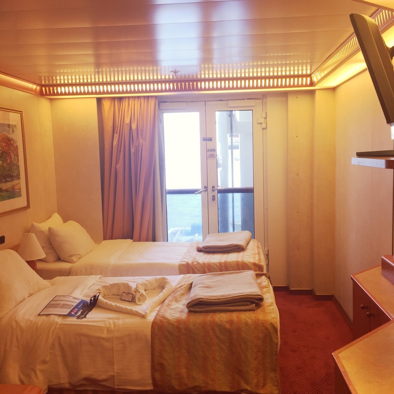 Inside Cabin 4115 on Carnival Miracle, Category 4K