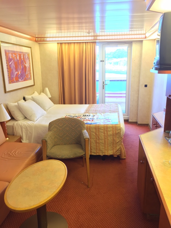 Balcony Cabin 5186 on Carnival Legend, Category 7A