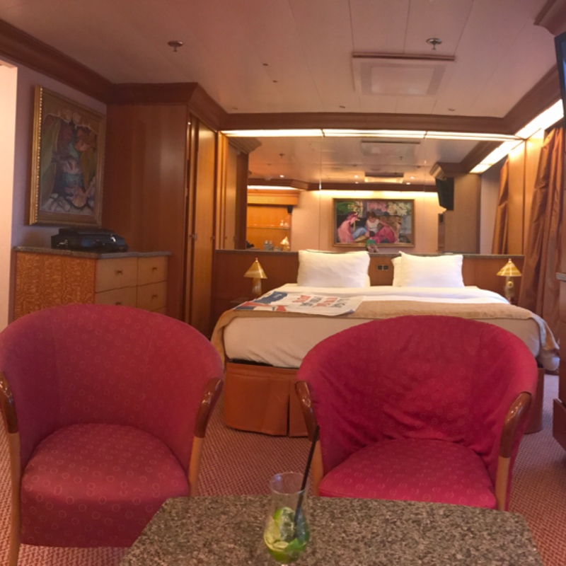 Suite 6215 on Carnival Spirit, Category GR