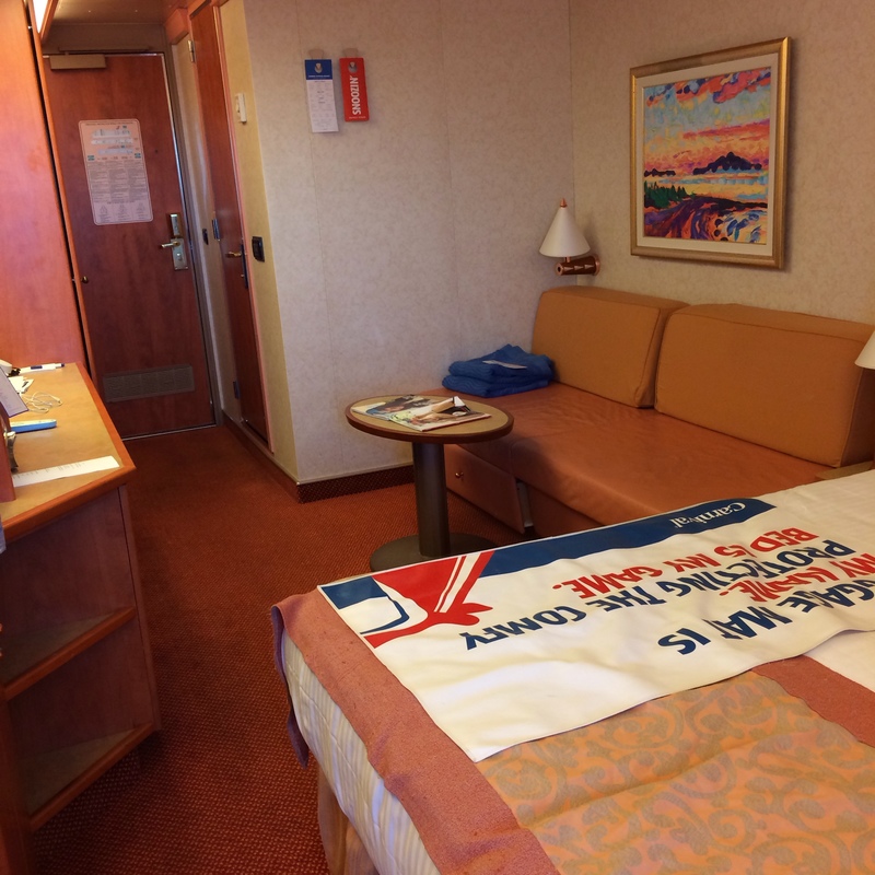 Balcony Cabin 7406 On Carnival Freedom, Category 8b