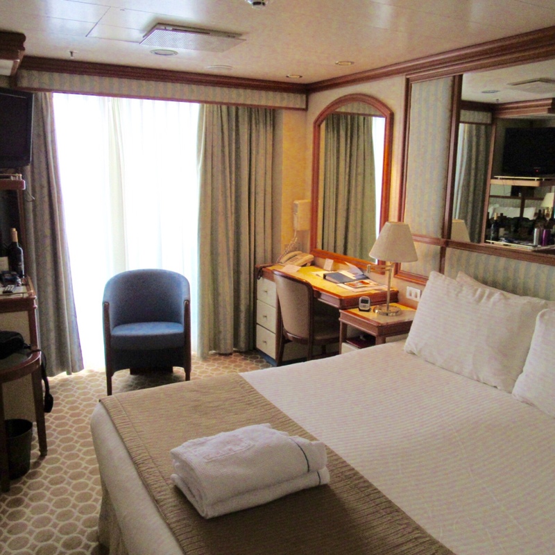 Balcony Cabin C627 on Grand Princess, Category BB