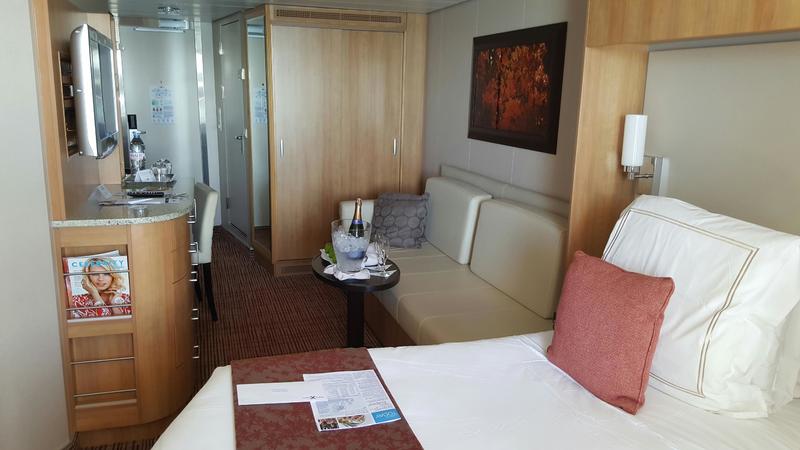 Balcony Cabin 9338 on Celebrity Eclipse, Category C3